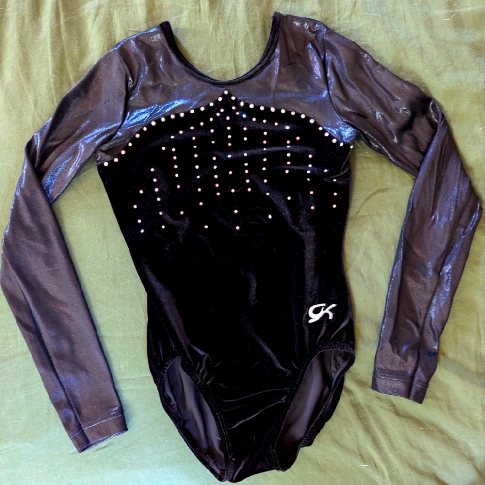 GK Women's Small Competition Leotard Long Sleeve